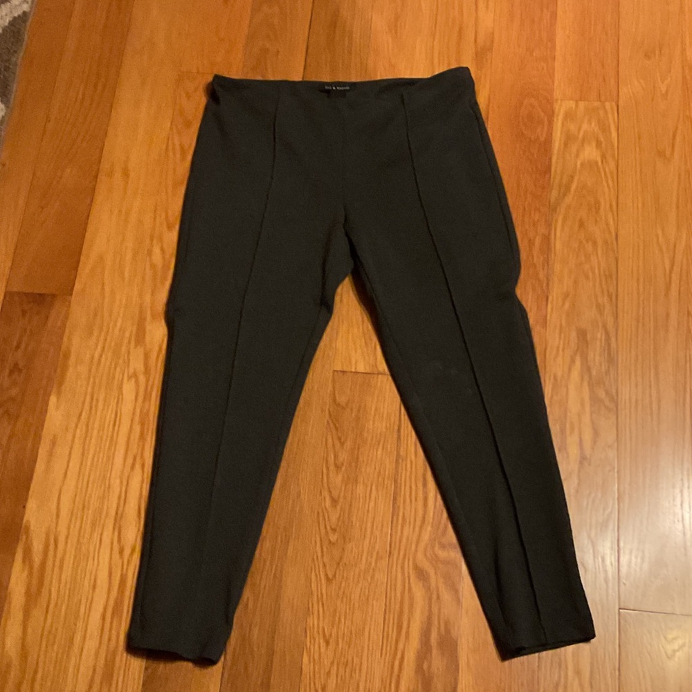 Zac & Rachel Charcoal Gray Tailored Pants